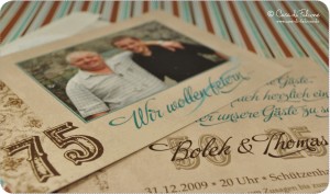 Einladung 75 Einladung 75
