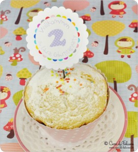 Personalisierte Aufkleber Kindergeburtstag Muffin2