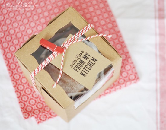 Cupcake Box aus Kraftpapier
