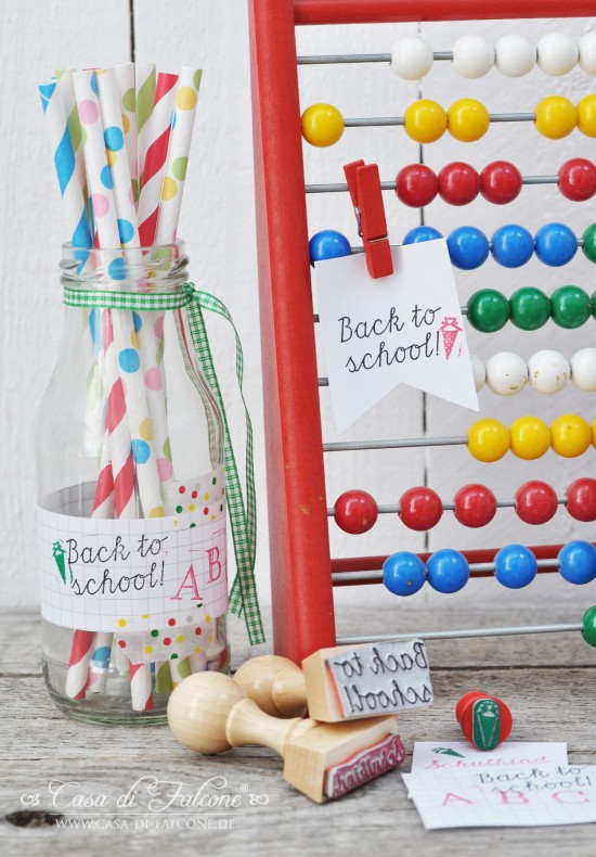 Partyidee Back to school