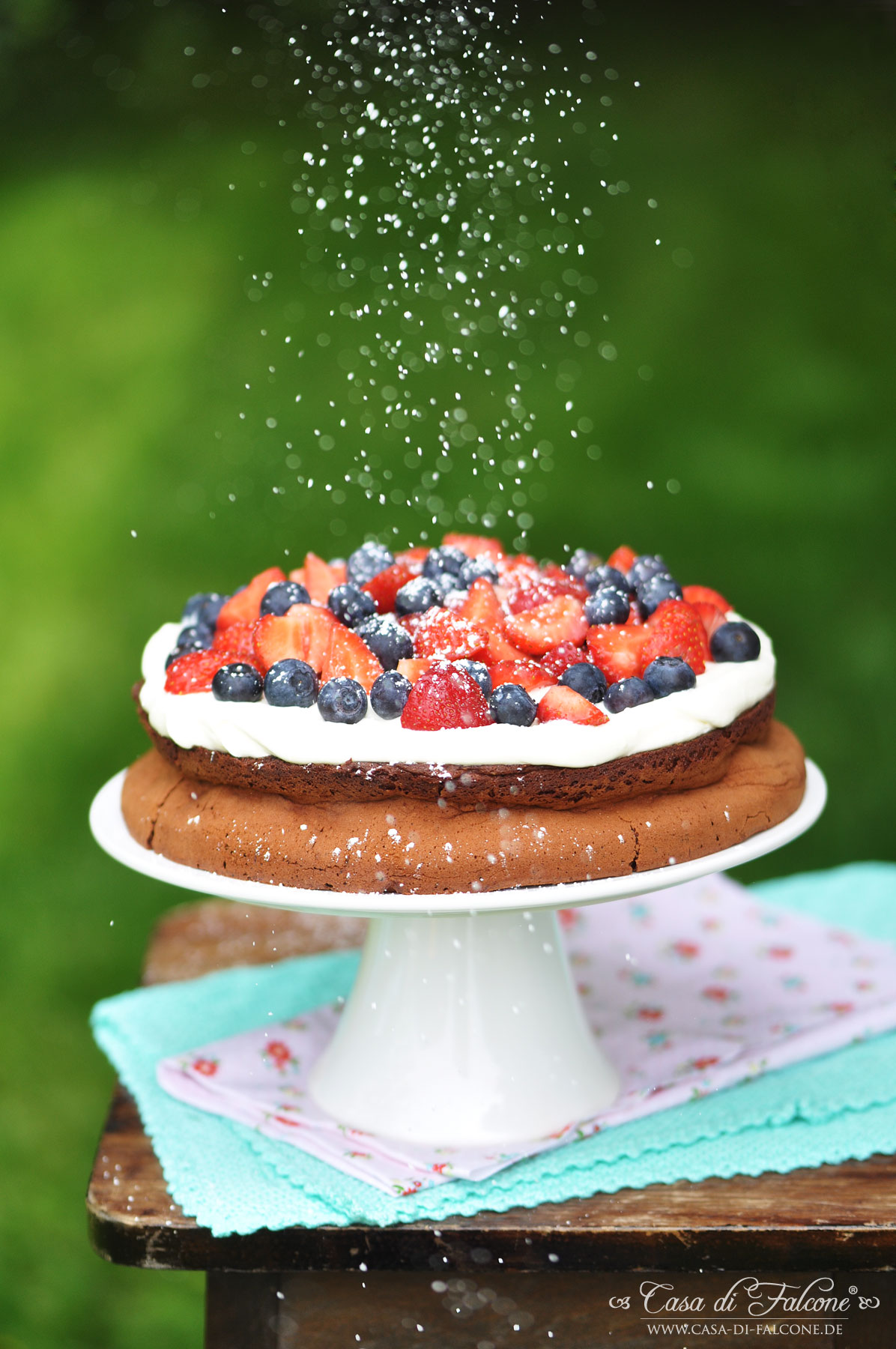 Schoko-Mascarpone-Früchte-Torte - Casa di Falcone