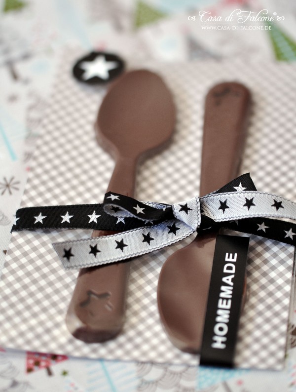 Schokolöffel I Heisse Schokolade I Geschenke aus der Küche I homemade gift I Casa di Falcone