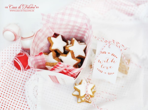Zimtsterne {Rezept} I Weihnachtsbäckerei I Weihnachtskekse I Geschenke aus der Küche I Casa di Falcone