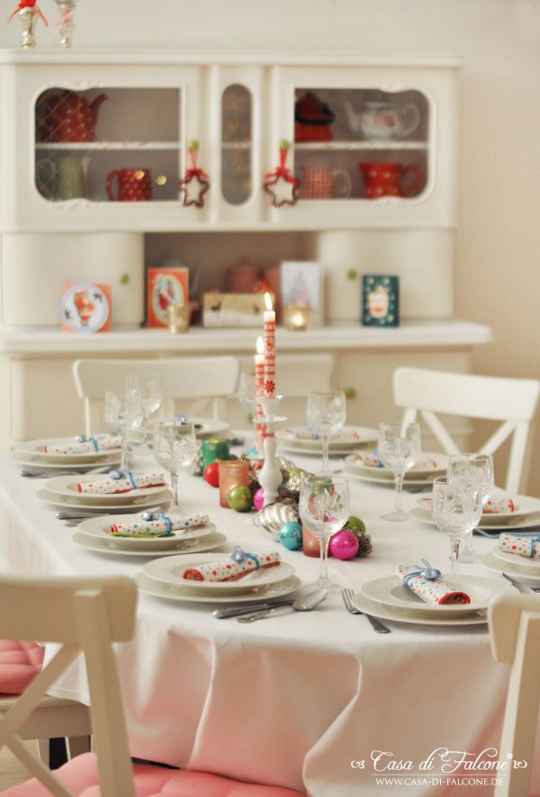 Weihnachtstisch I Christmas table I Weihnachtsdeko I Casa di Falcone