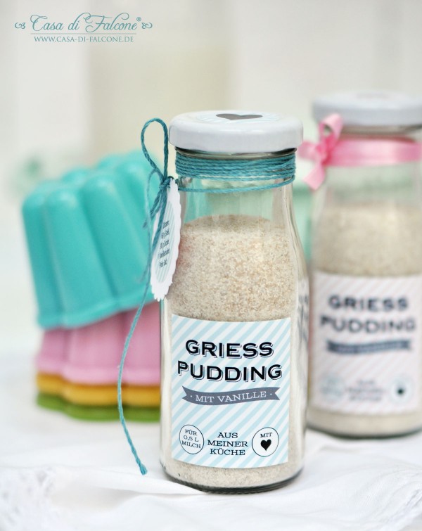 Griesspudding I Puddingpulver selbstgemacht I Geschenke aus der Küche I Casa di Falcone