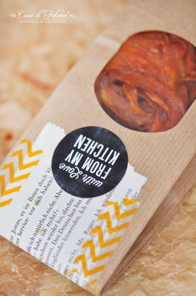 Kürbischips mit Fleur de Sel &amp; Chili {Rezept} &amp; Verpackungsidee - Casa ...