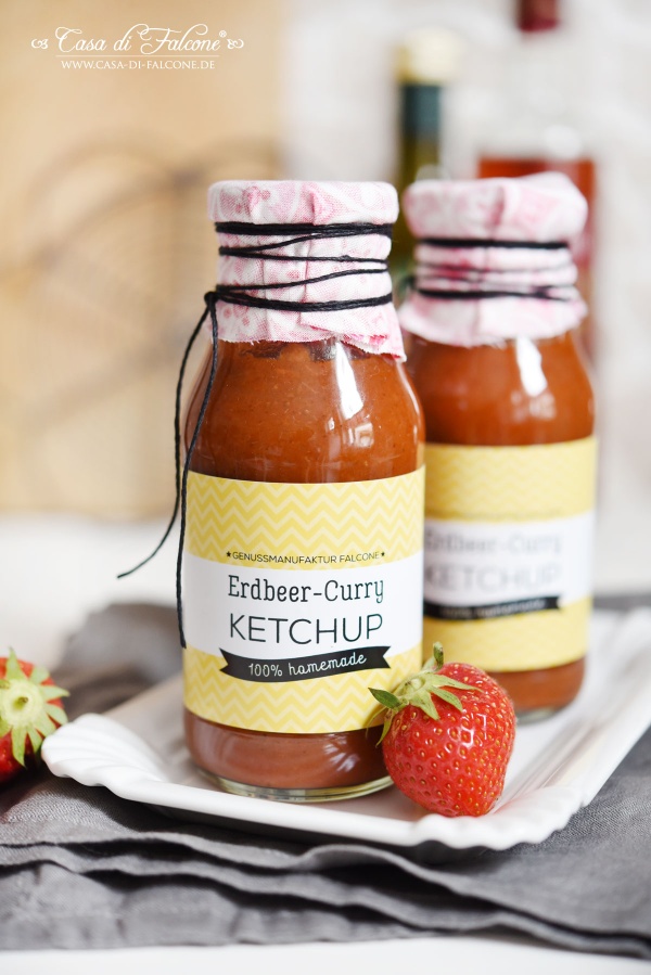 Erdbeer-Curry-Ketchup Rezept I BBQ I Grillen I Casa di Falcone
